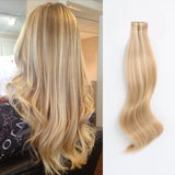 Tape In Haarverlängerung Markieren Blond 12/60#