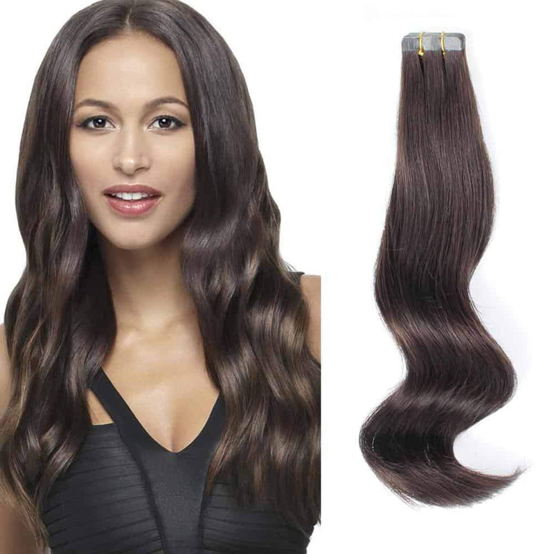 Tape In Haarverlängerung Braune #2