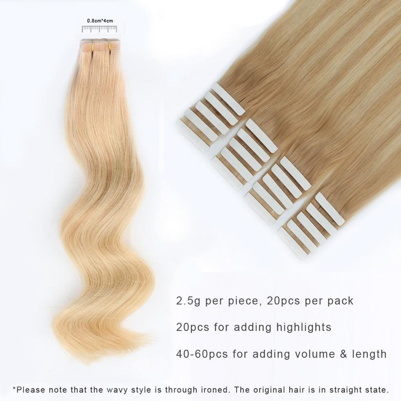 Tape In Haarverlängerung B#18/#60