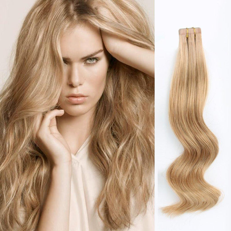 Tape In Haarverlängerung Braune #12