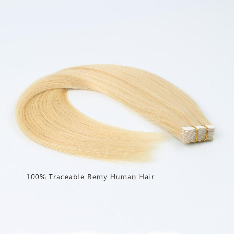 Tape In Haarverlängerung #613  Blond