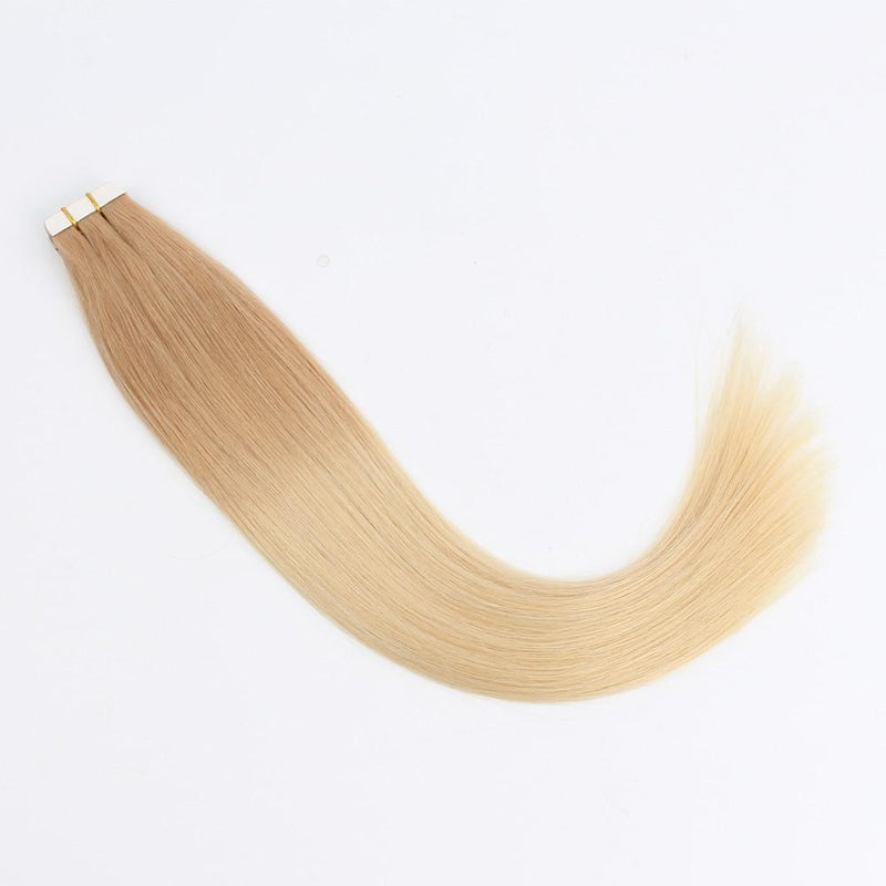 Tape In Haarverlängerung Ombre Blond #12/#60